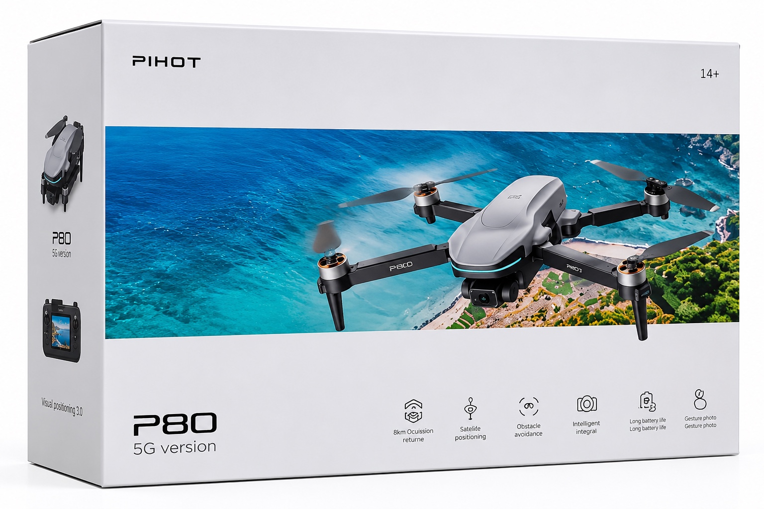 Drone pihot P80 | 11000.01 MZN | FRELIMO, Sommerschield, Maputo | MzDeal