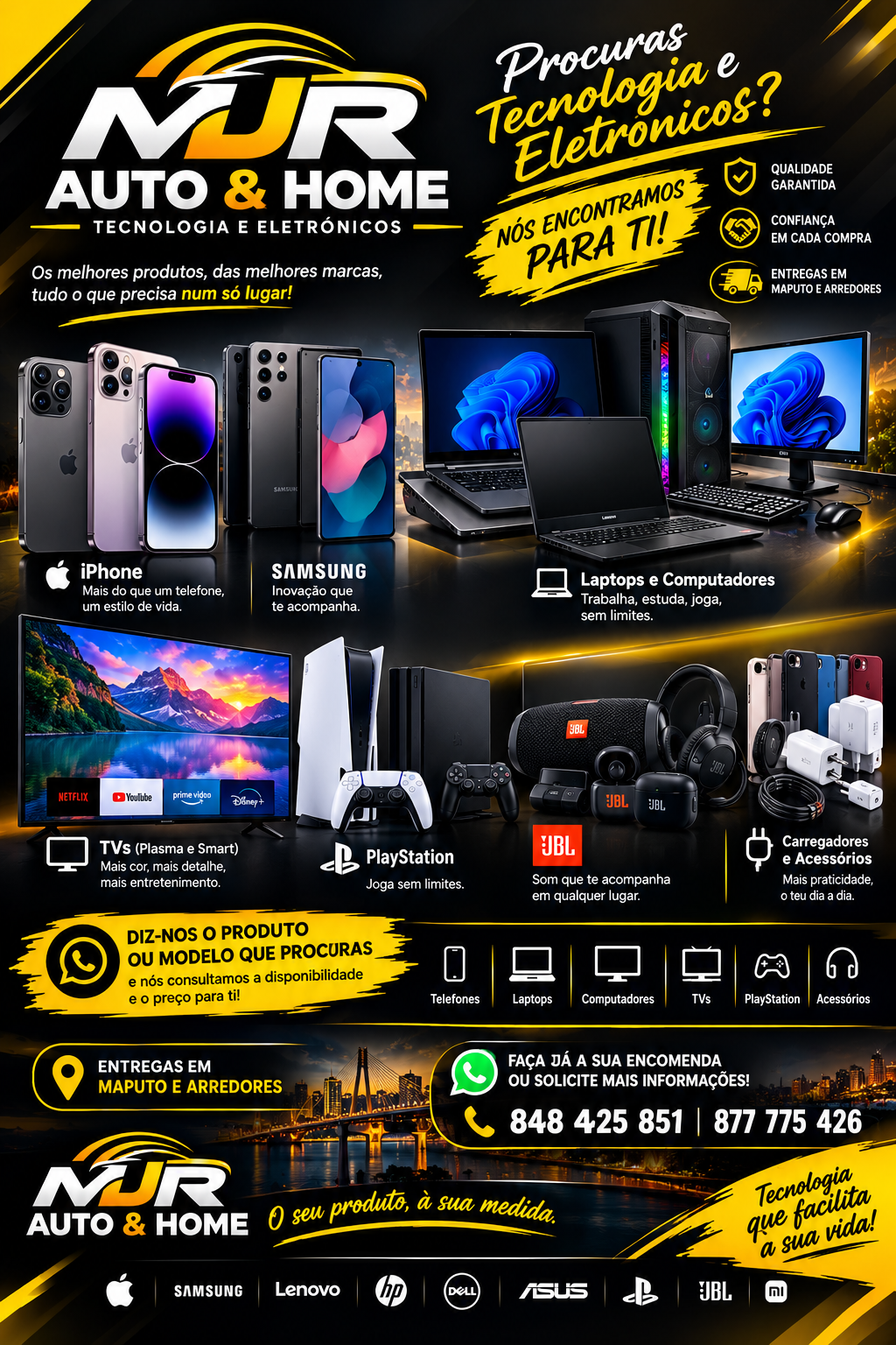 🚀 MJR AUTO & HOME — O QUE PROCURA, NÓS AJUDAMOS A ENCONTRAR! 🔥 | 0.15 MZN | INTAKA, Maputo, Maputo | MzDeal