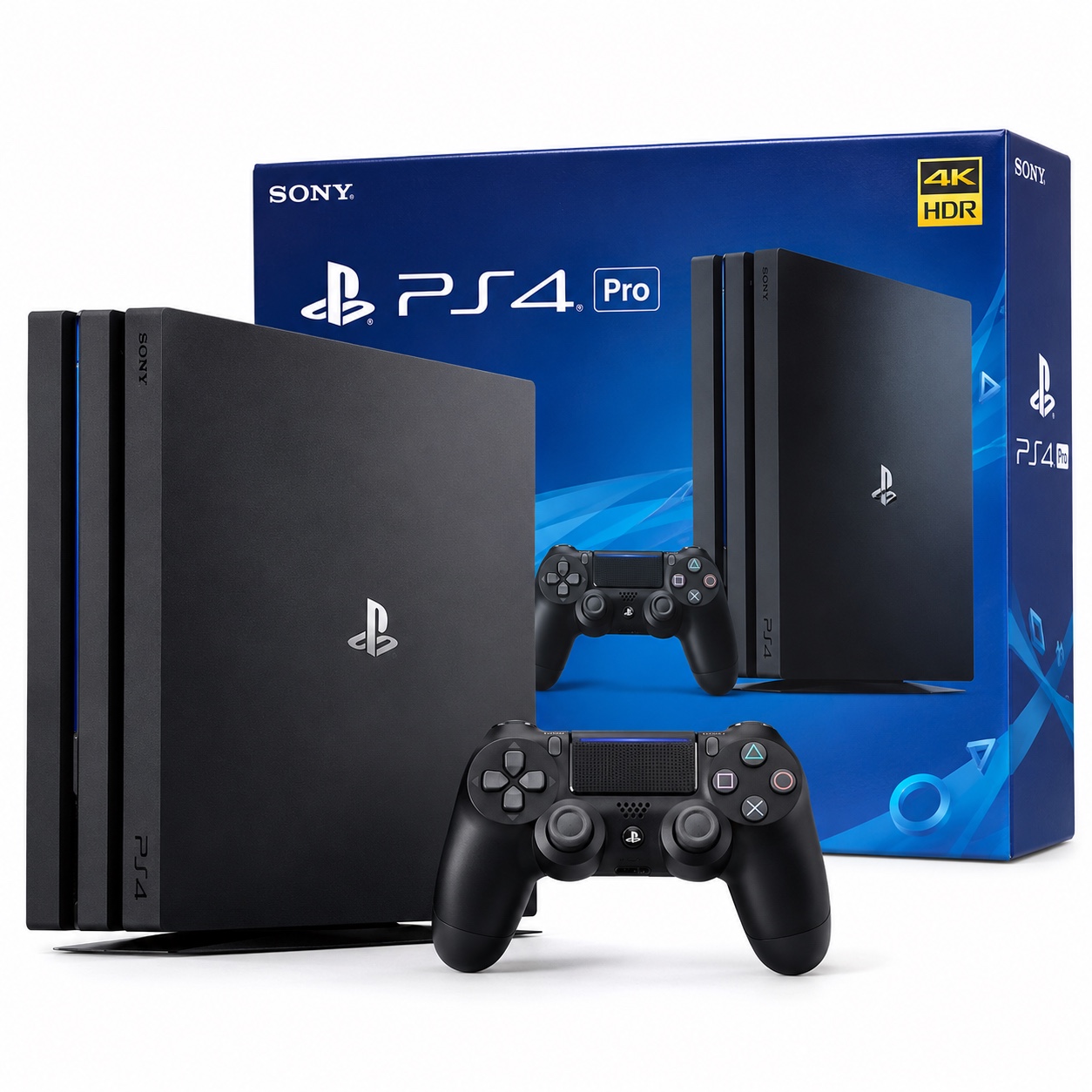 Sony PlayStation 4 Pro 1TB – 4K HDR | Comando DualShock 4 | 33000 MZN | FRELIMO, Sommerschield, Maputo | MzDeal