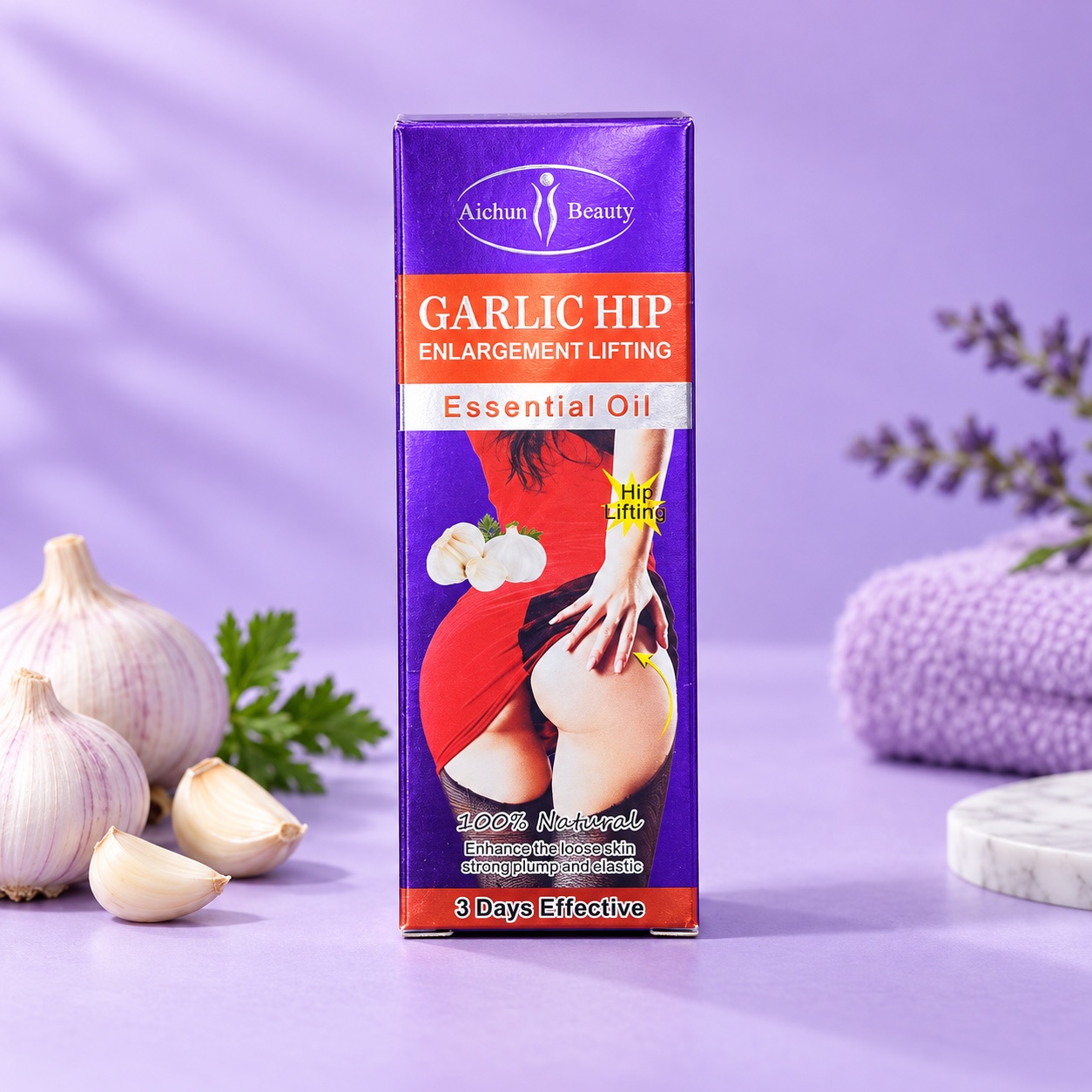 Óleo para Glúteos Aichun Beauty – Realce as Curvas, Firmeza e Efeito aumenta bunda 🍑 | 400 MZN | Sommerschield, Maputo | MzDeal