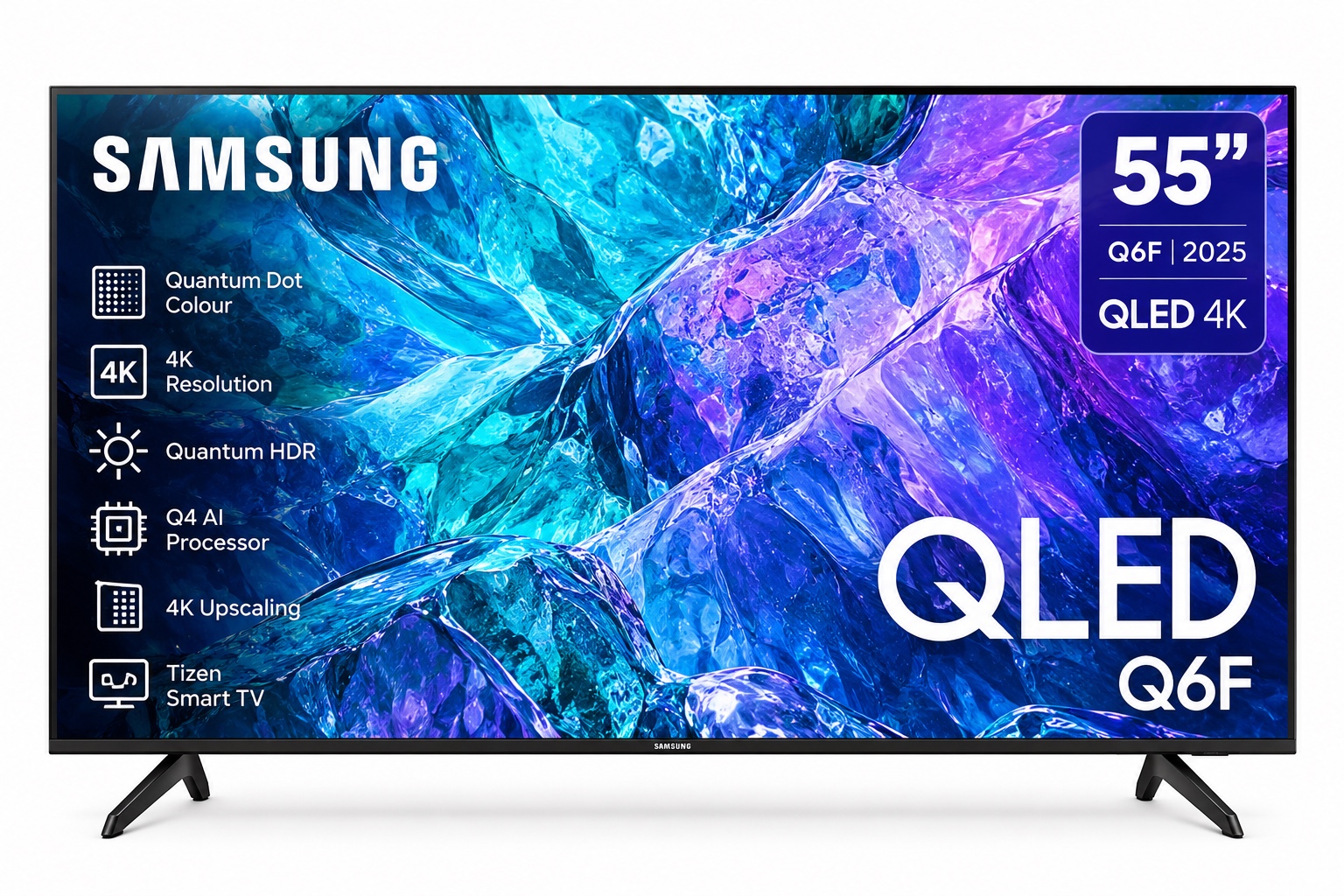 Samsung Smart TV 55” QLED 4K Q6F — 2025 | 49900 MZN | FRELIMO, Sommerschield, Maputo | MzDeal