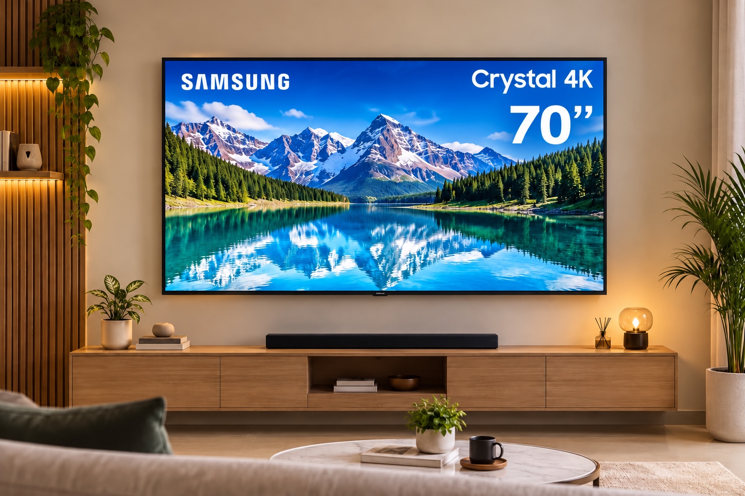 Samsung Smart TV 70” Crystal UHD 4K U8000F — 2025 | 57960 MZN | FRELIMO, Sommerschield, Maputo | MzDeal