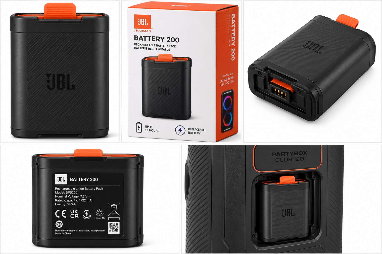 Bateria da JBL PartyBox Club 120 | 6500 MZN | FRELIMO, Sommerschield, Maputo | MzDeal