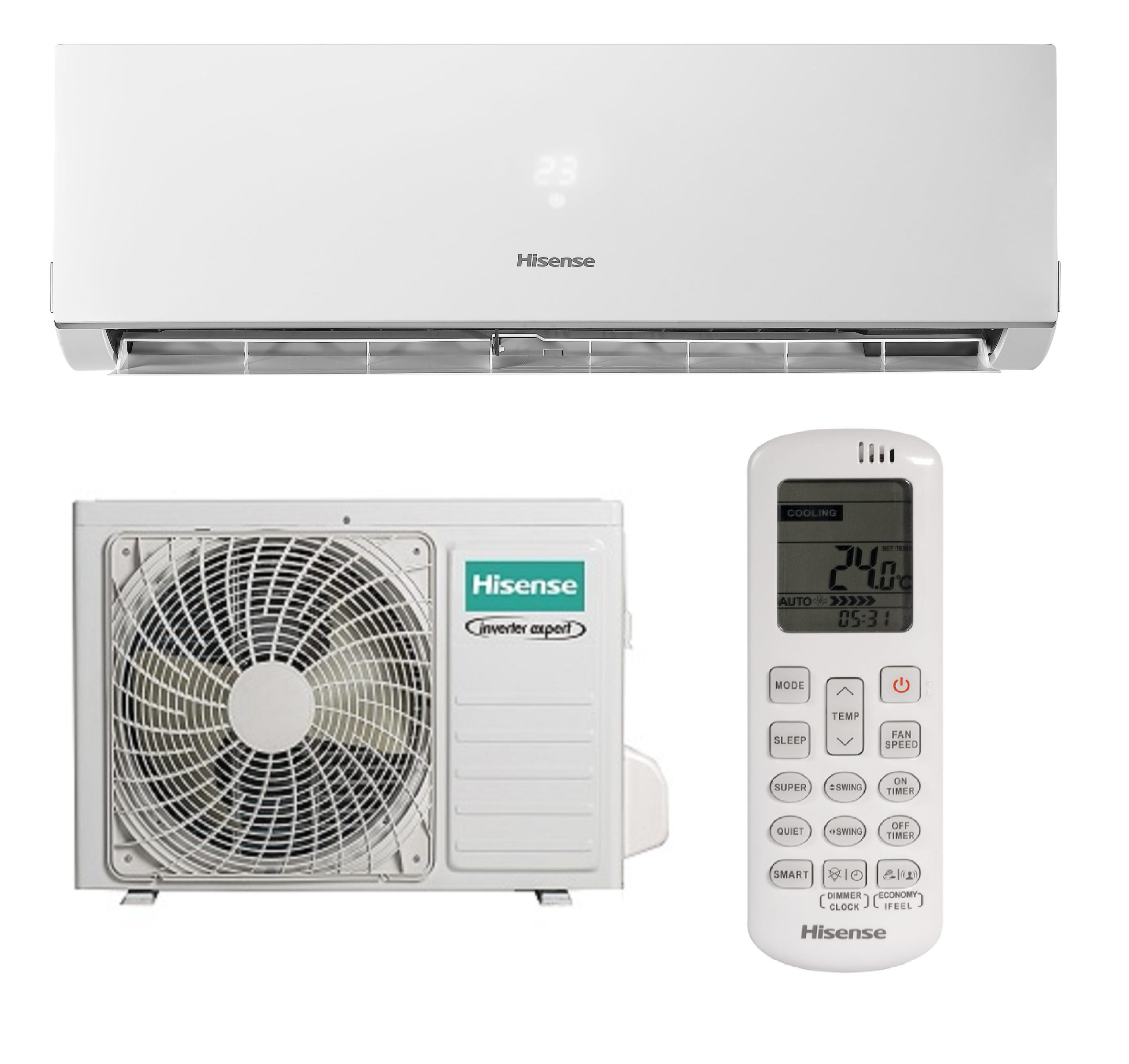 Ar condicionado Hissense 24000BTUs | 49999.99 MZN | FRELIMO, Sommerschield, Maputo | MzDeal