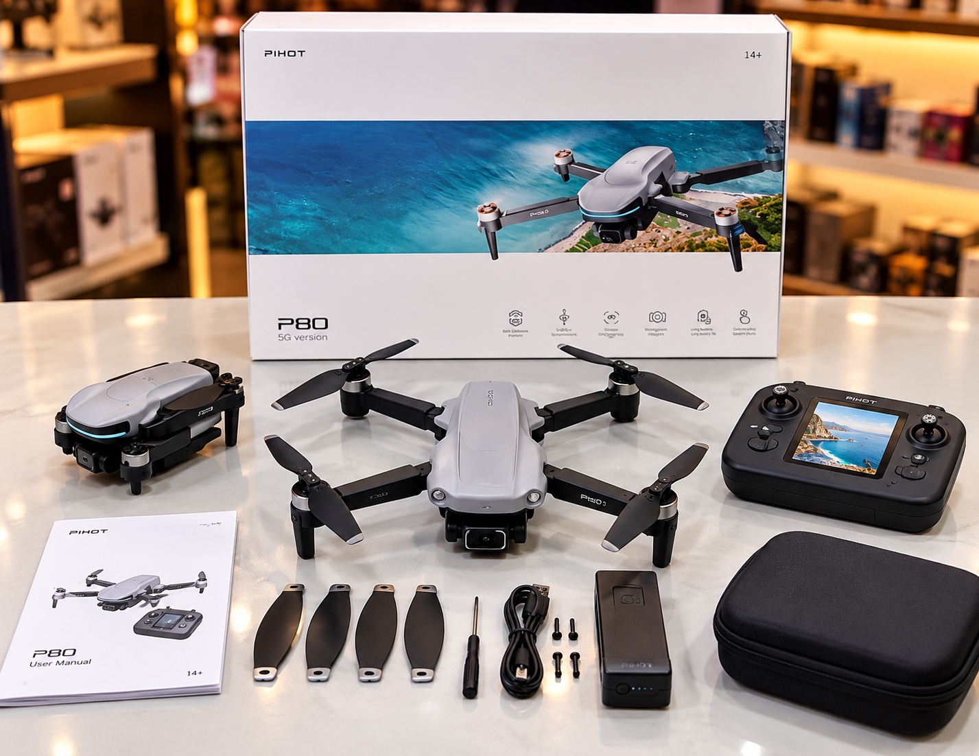 Drone pihot P80 | 11000.01 MZN | FRELIMO, Sommerschield, Maputo | MzDeal