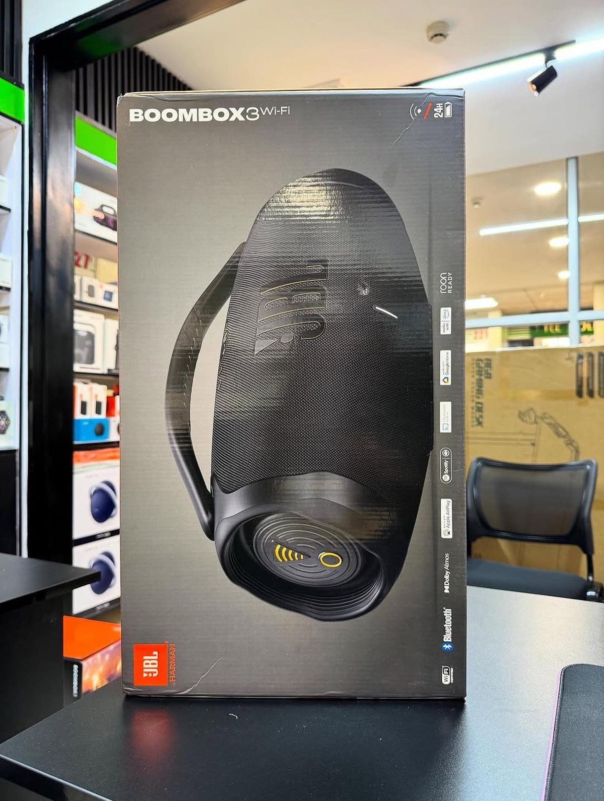 🔊 JBL Boombox 3 Wi-Fi – 200W RMS | Bluetooth 5.3 | Dolby Atmos | 24 Horas | IP67 | 37500 MZN | FRELIMO, Sommerschield, Maputo | MzDeal