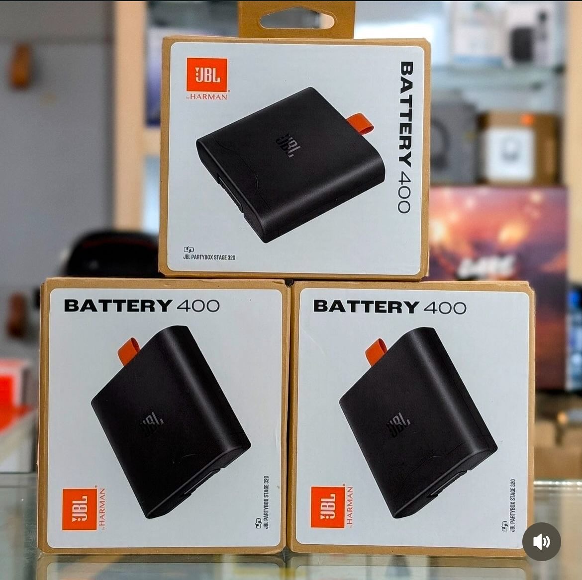 JBL Battery 400 Original – Bateria Recarregável 9.444mAh | 68Wh | PartyBox Stage 320 e Xtreme 4 | 7500 MZN | FRELIMO, Sommerschield, Maputo | MzDeal
