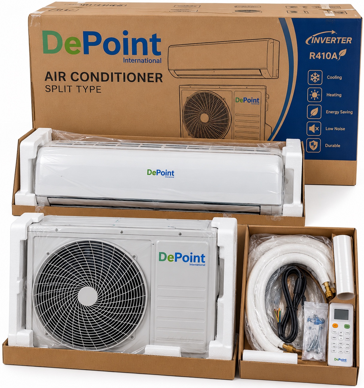 Ar condicionado Depoint 12000BTUs | 21000 MZN | FRELIMO, Sommerschield, Maputo | MzDeal