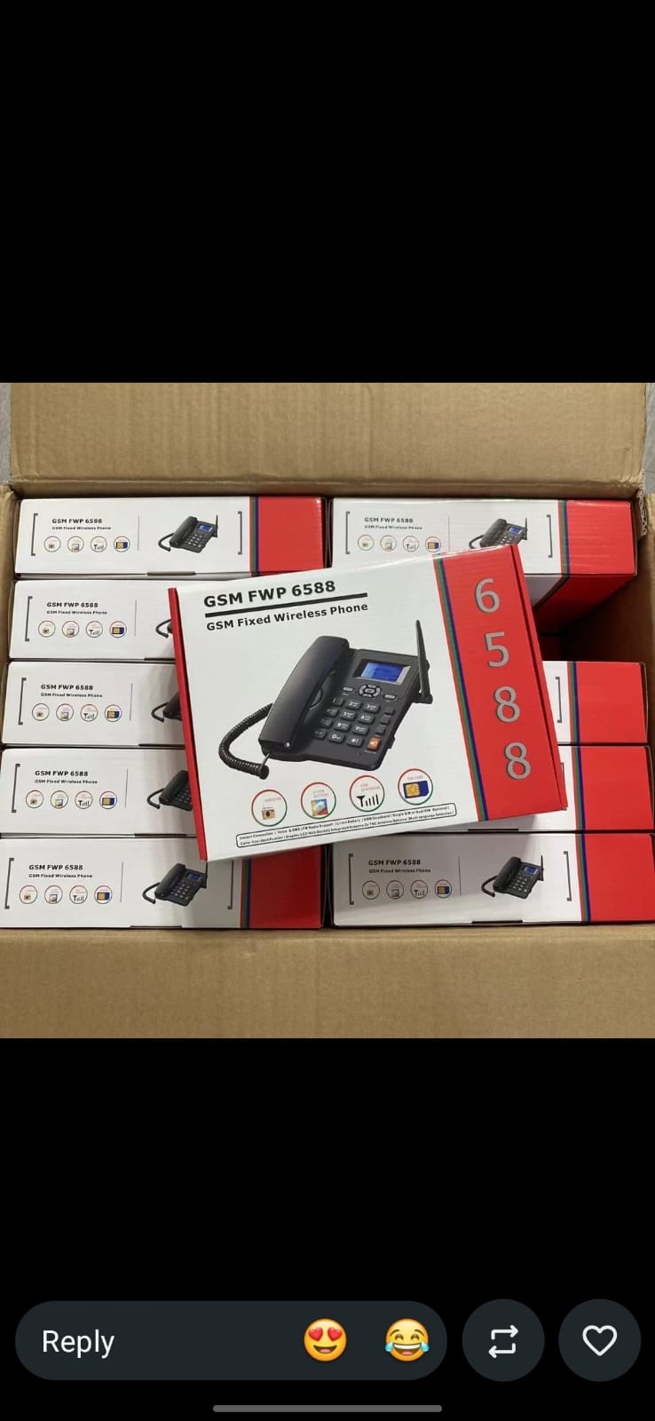 Telefone fixo GSM FWP 6588 | 4000 MZN | FRELIMO, Sommerschield, Maputo | MzDeal