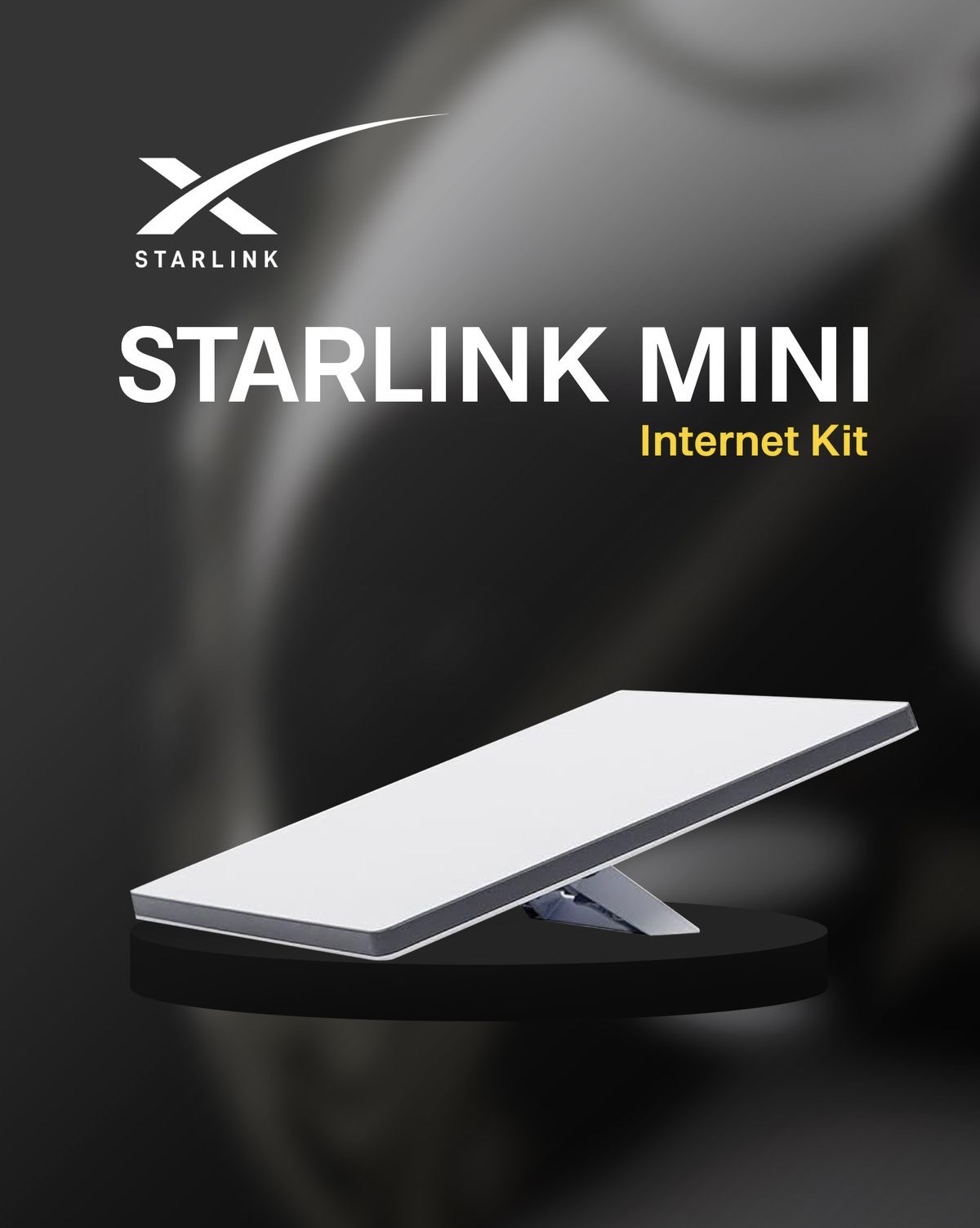 Starlink Mini — Kit de Internet por Satélite Compacto · Portátil · Wi-Fi integrado | 15500 MZN | FRELIMO, Sommerschield, Maputo | MzDeal