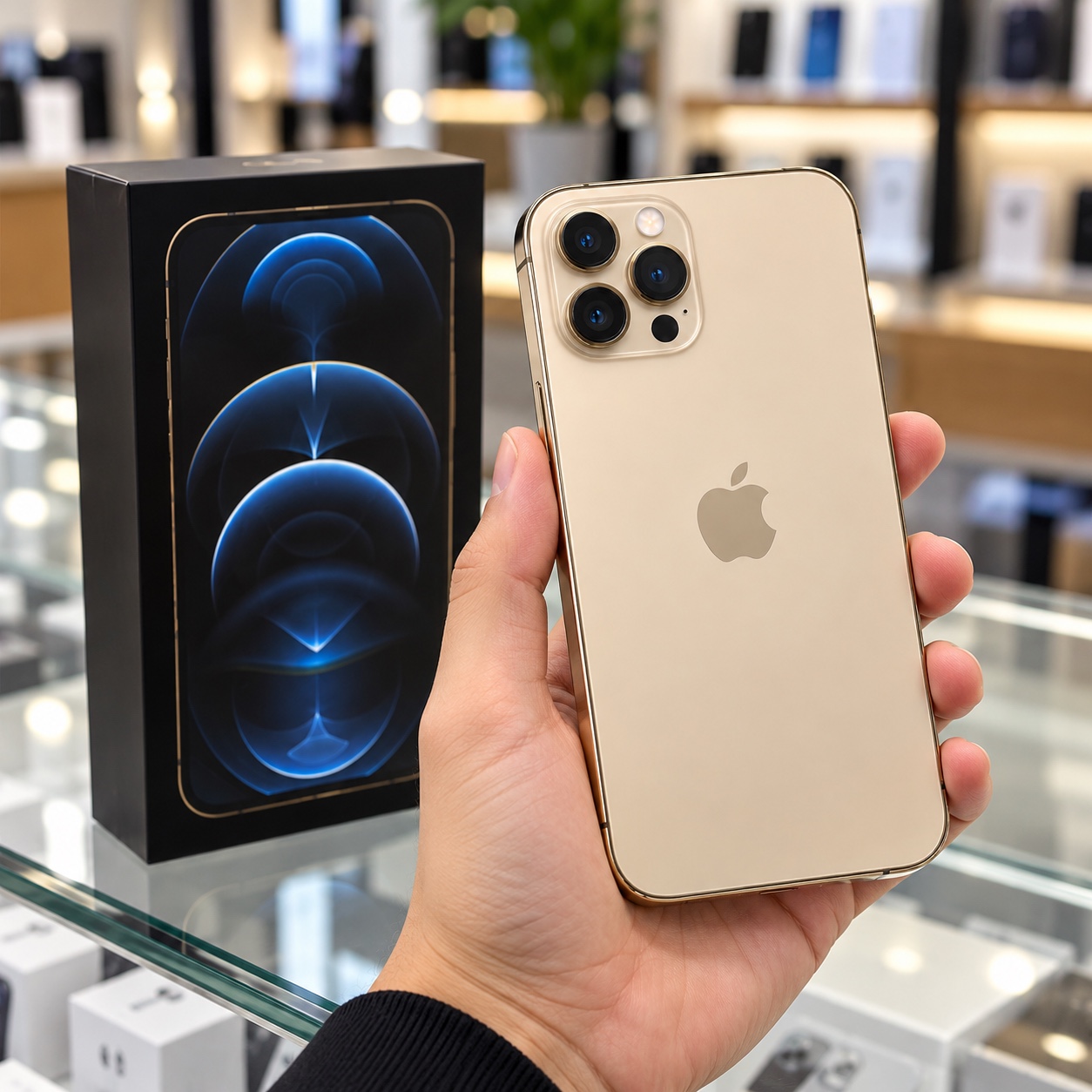 Apple iPhone 12 Pro Max 128GB – 5G | Câmara Tripla 12MP | A14 Bionic | MagSafe | 35500 MZN | FRELIMO, Sommerschield, Maputo | MzDeal