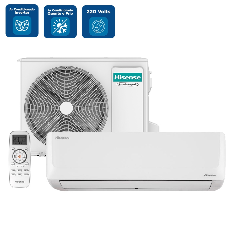 Ar condicionado Hissense 24000BTUs | 49999.99 MZN | FRELIMO, Sommerschield, Maputo | MzDeal