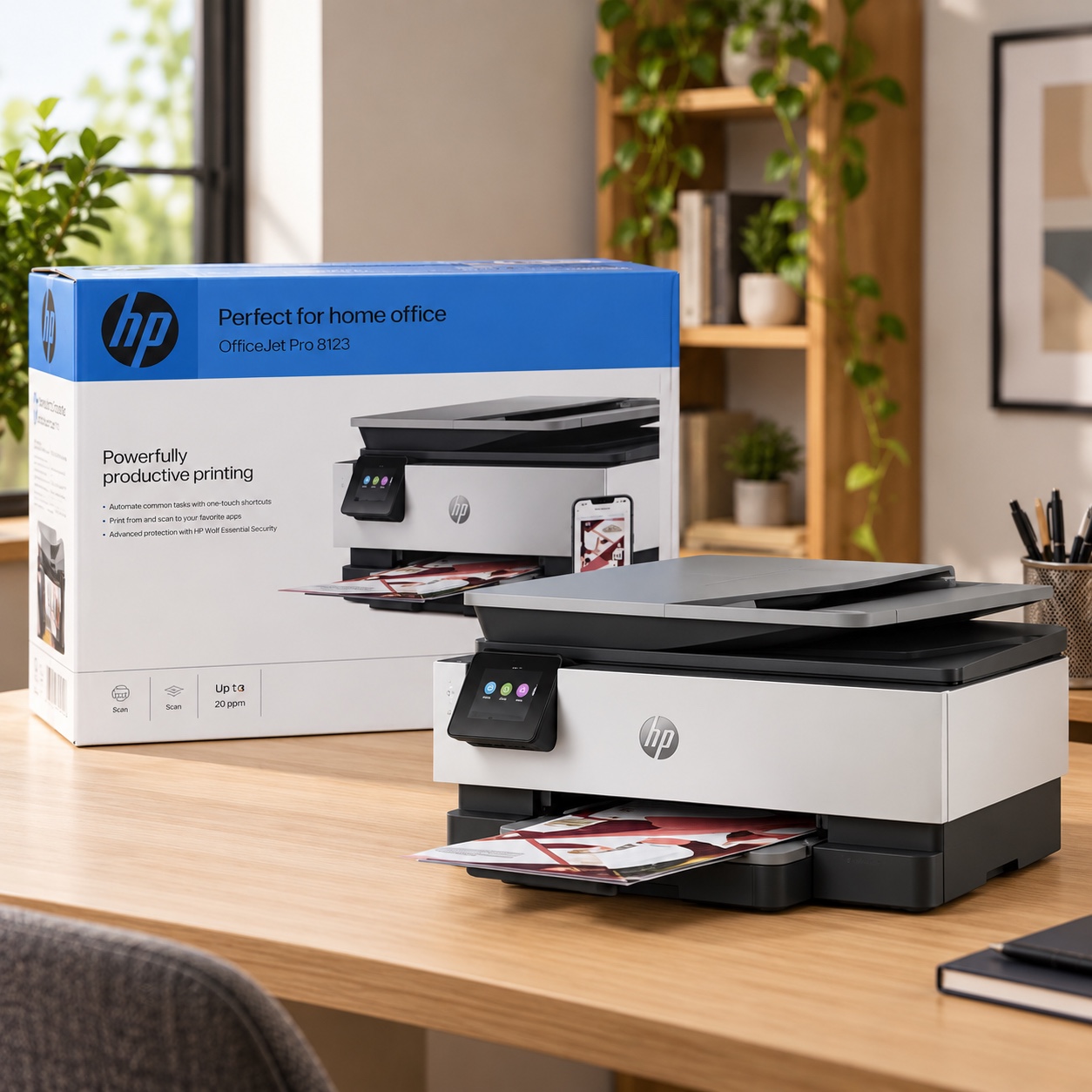 HP OfficeJet Pro 8123 All-in-One – Wi-Fi | Impressora, Scanner e Copiadora | Impressão Duplex | 17999 MZN | FRELIMO, Sommerschield, Maputo | MzDeal
